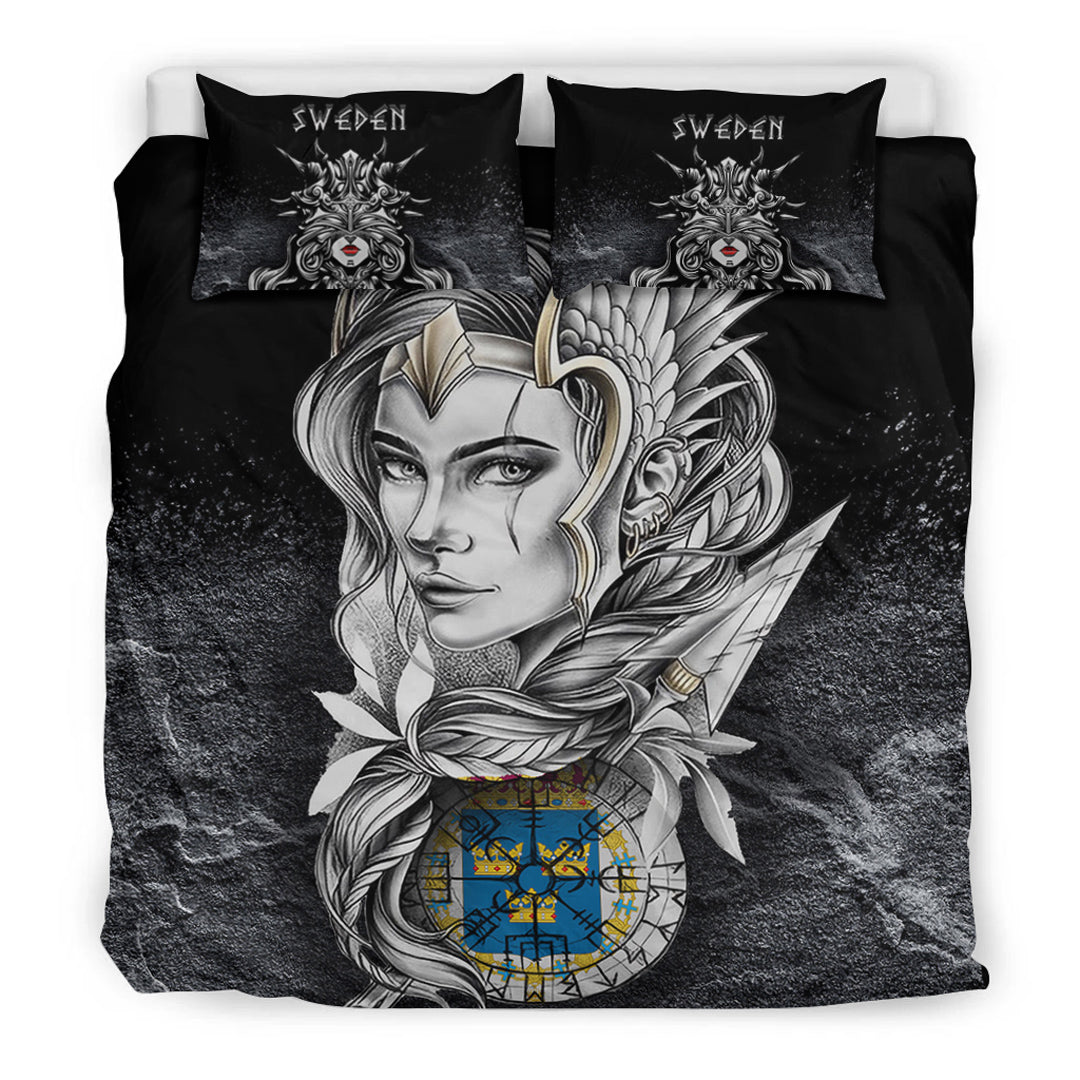 Viking Bedding Set Valkyries Sweden Viking Country