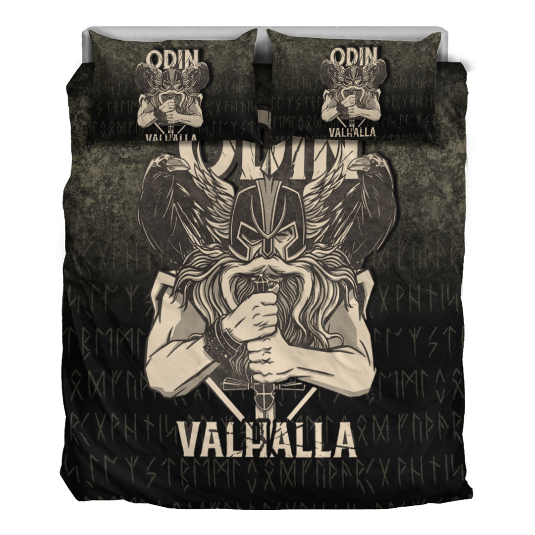 Viking Bedding Set Odin Valhalla