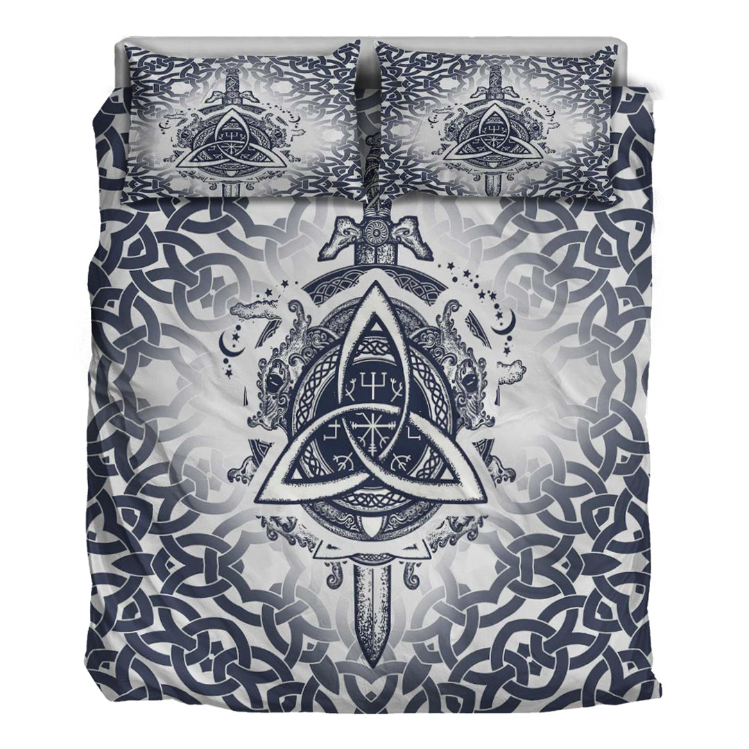 Viking Bedding Set Sword Celtic