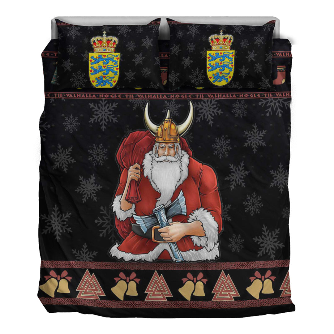 Viking Bedding Set Denmark Santa Style