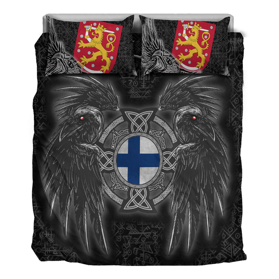 Viking Bedding Set Finland Viking Raven