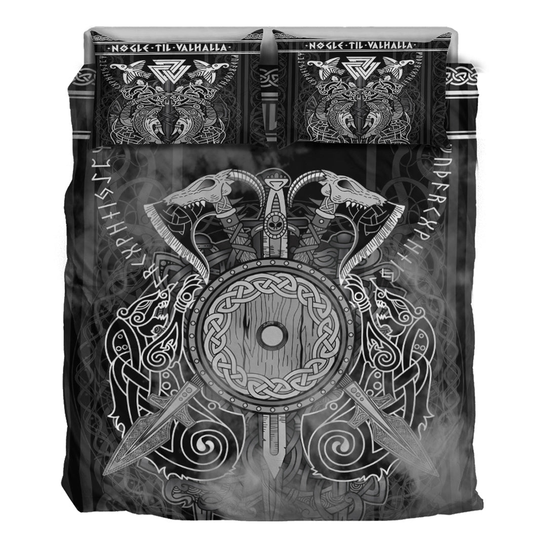 Viking Bedding Set Viking Valknut Celtic