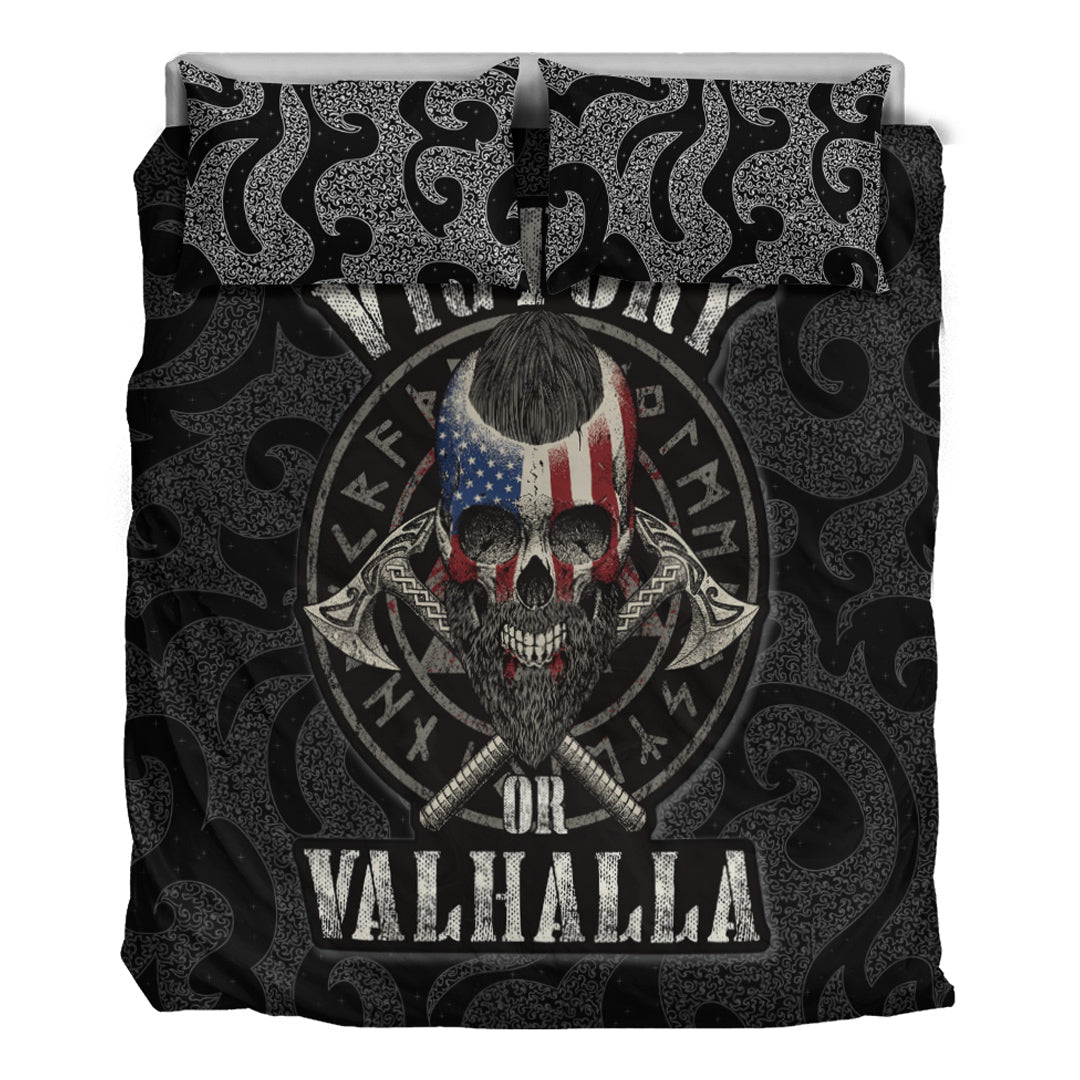 Viking Bedding Set Victory or Valhalla Special Ver02