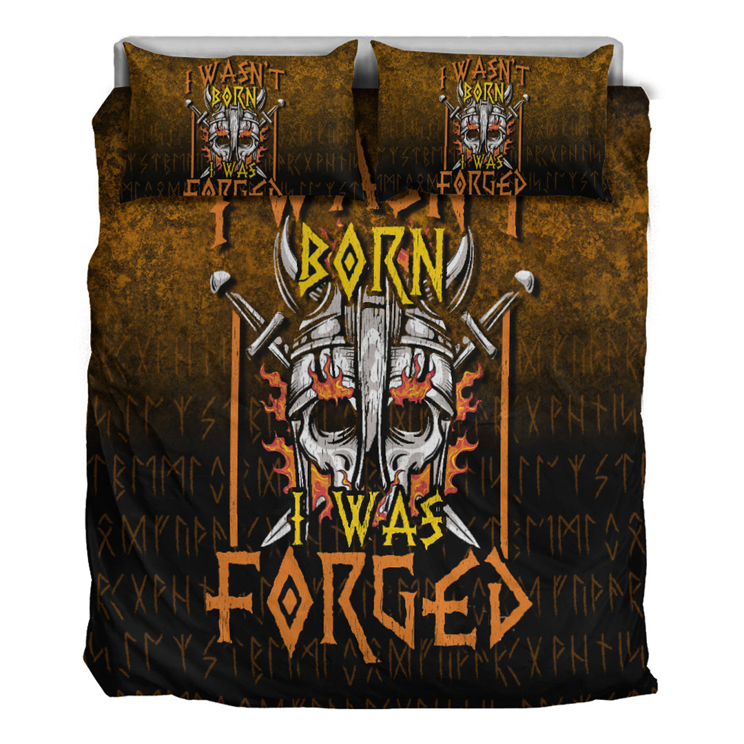 Viking Bedding Set I Wasn’t Born I Was Forged