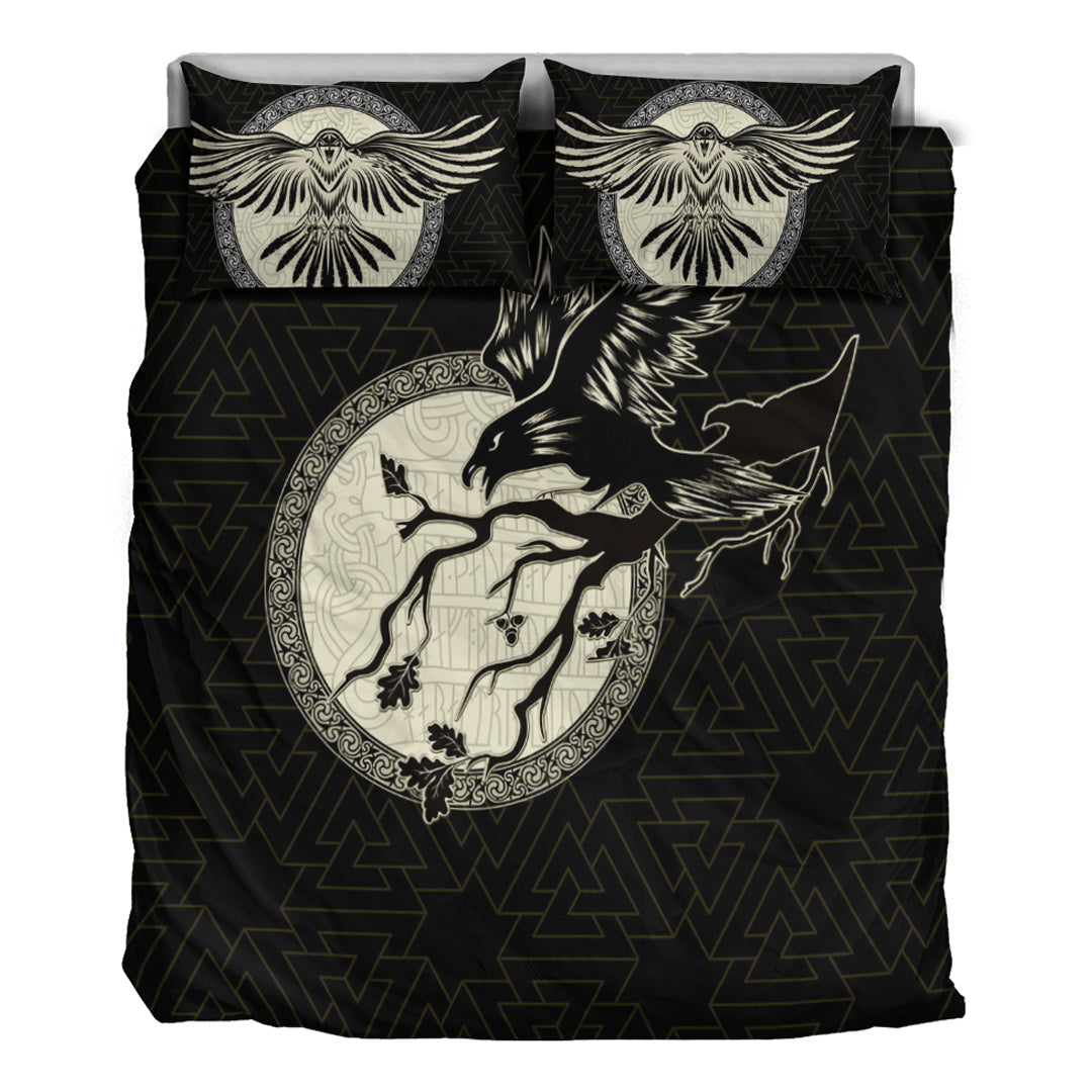 Viking Bedding Set Viking Raven