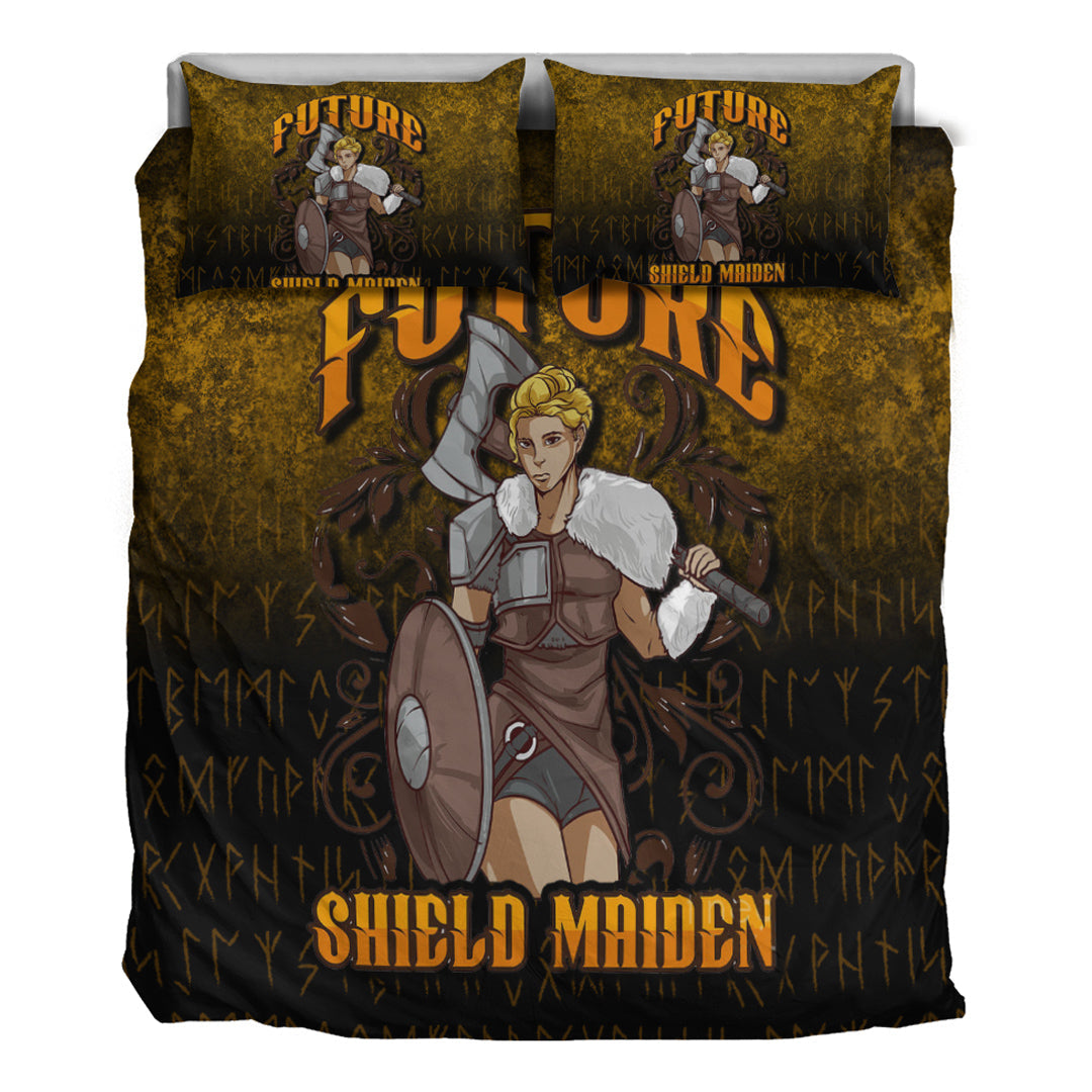 Viking Bedding Set Viking Future Shield Maiden