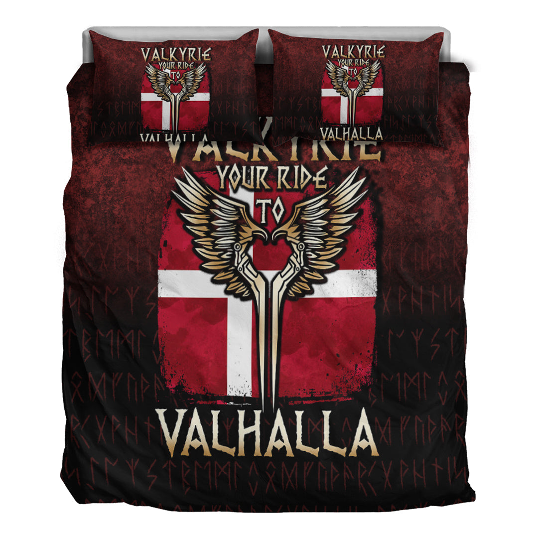 Viking Bedding Set Valkyrie Your Ride to Valhalla Austria