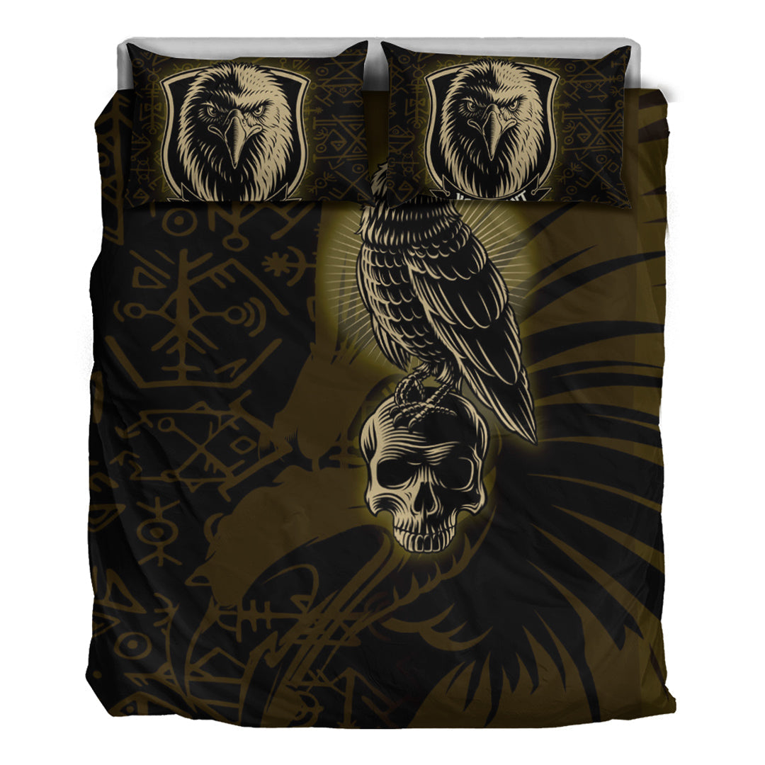 Viking Bedding Set Raven Style