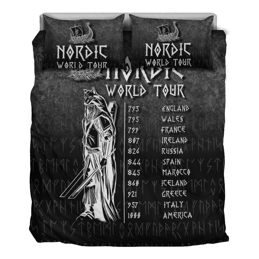 Viking Bedding Set Nordic World Tour