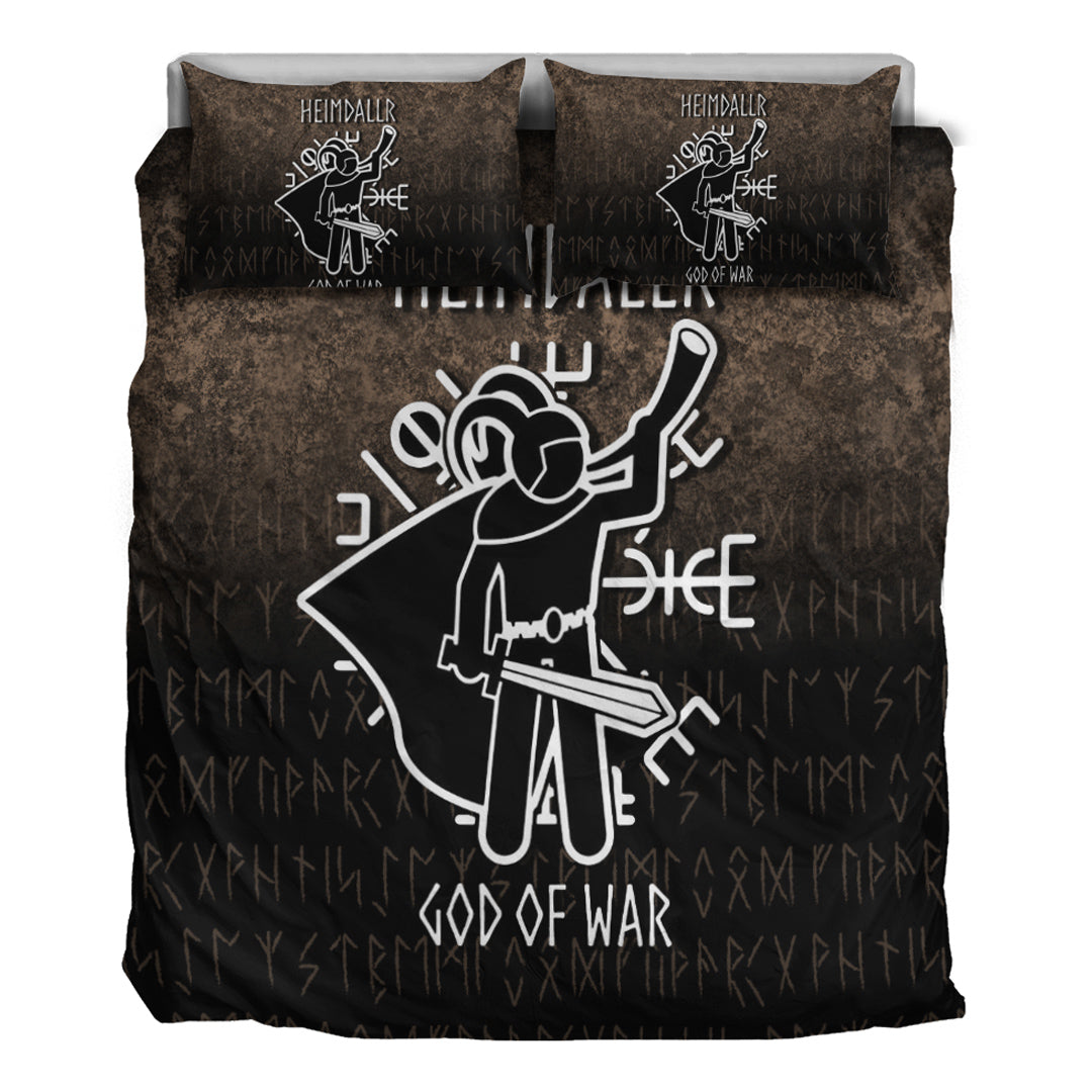 Viking Bedding Set Heimdallr God Of War