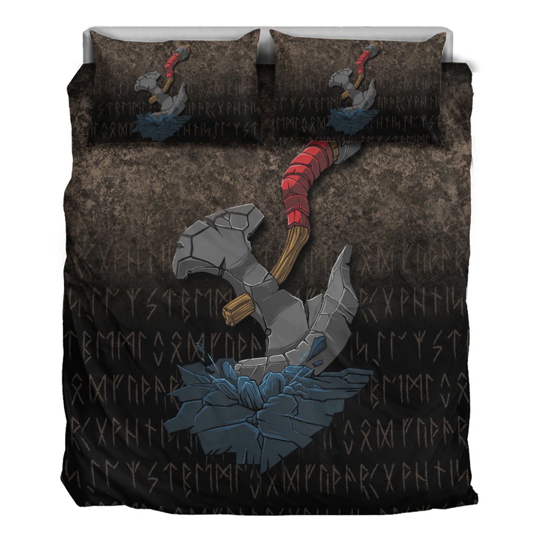 Viking Bedding Set Viking Axe Norse Mythology