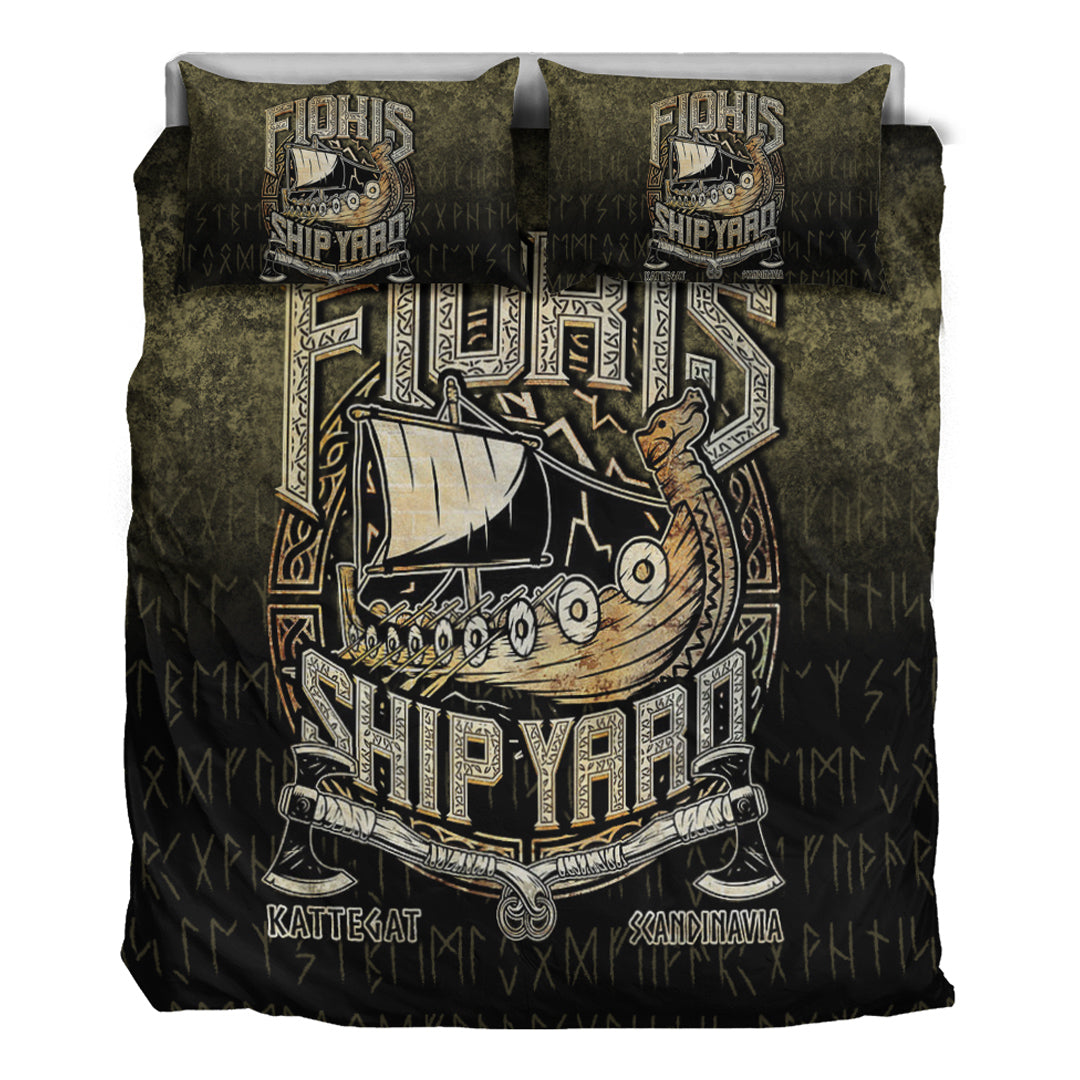 Viking Bedding Set The Viking Flokis Ship Yard