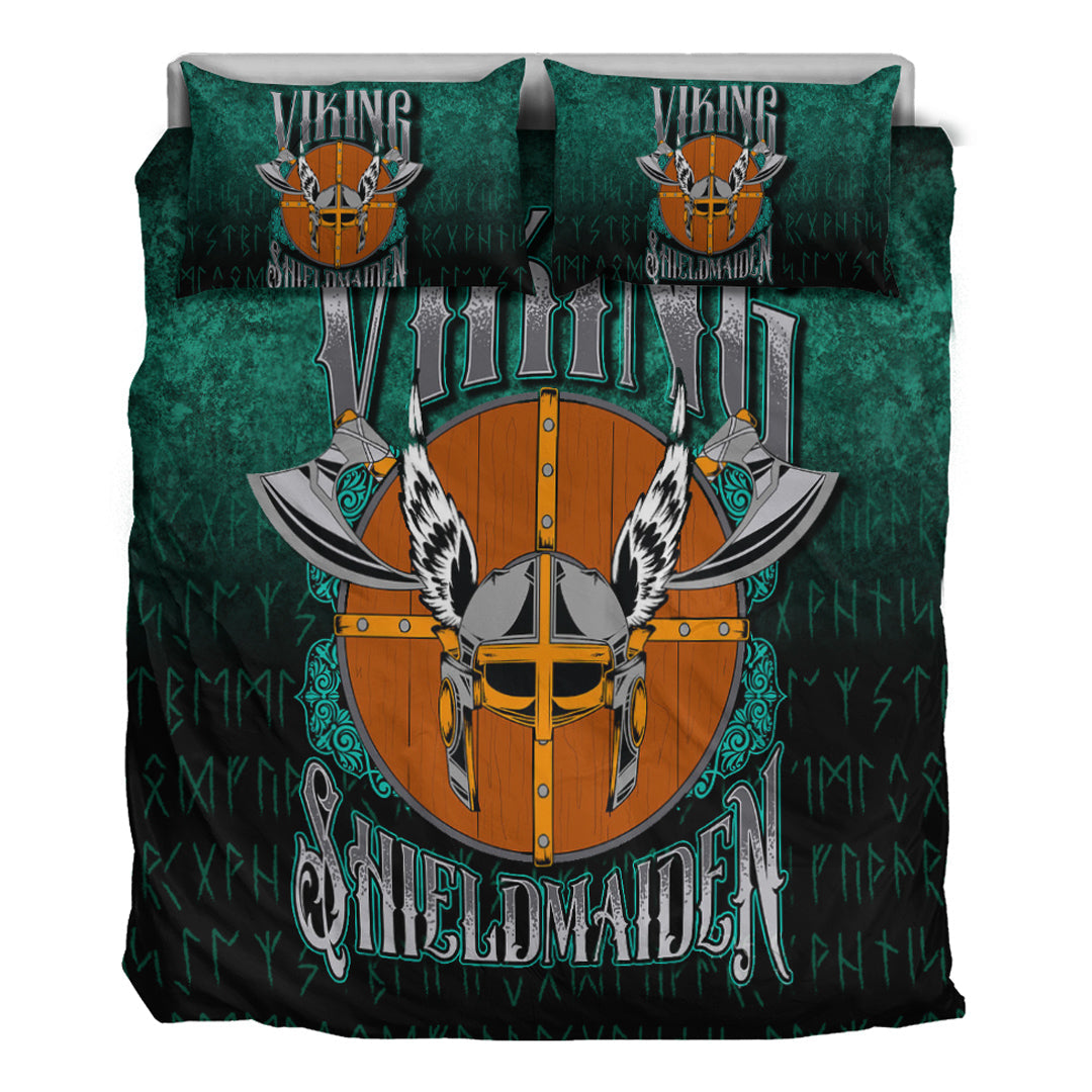 Viking Bedding Set Viking ShieldMaiden