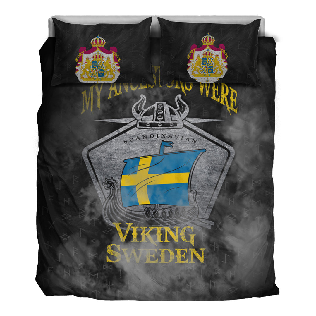 Viking Bedding Set Viking Sweden Drakka Scandinavian