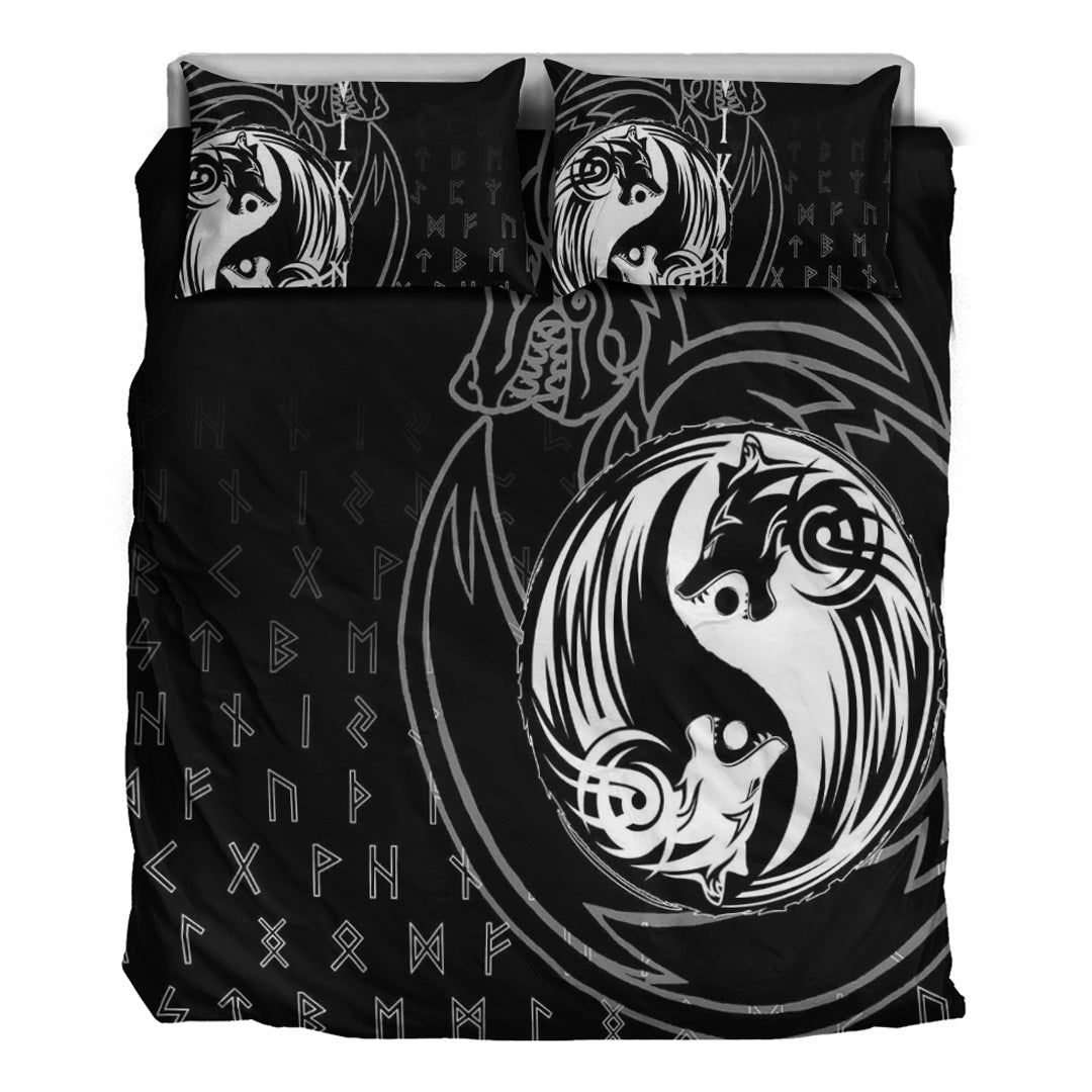 Viking Bedding Set Skoll and Hati