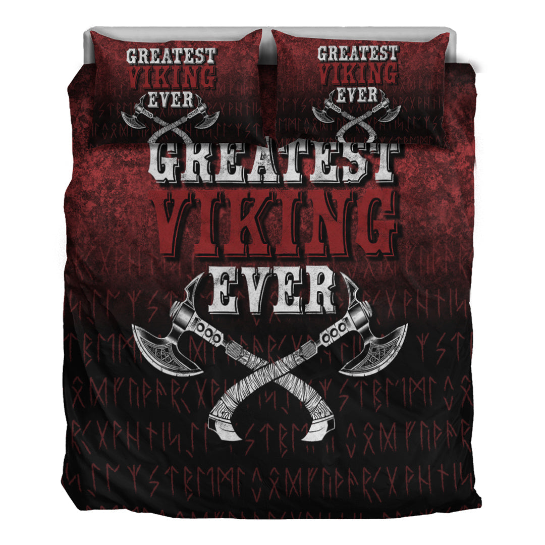 Viking Bedding Set Greatest Viking Ever