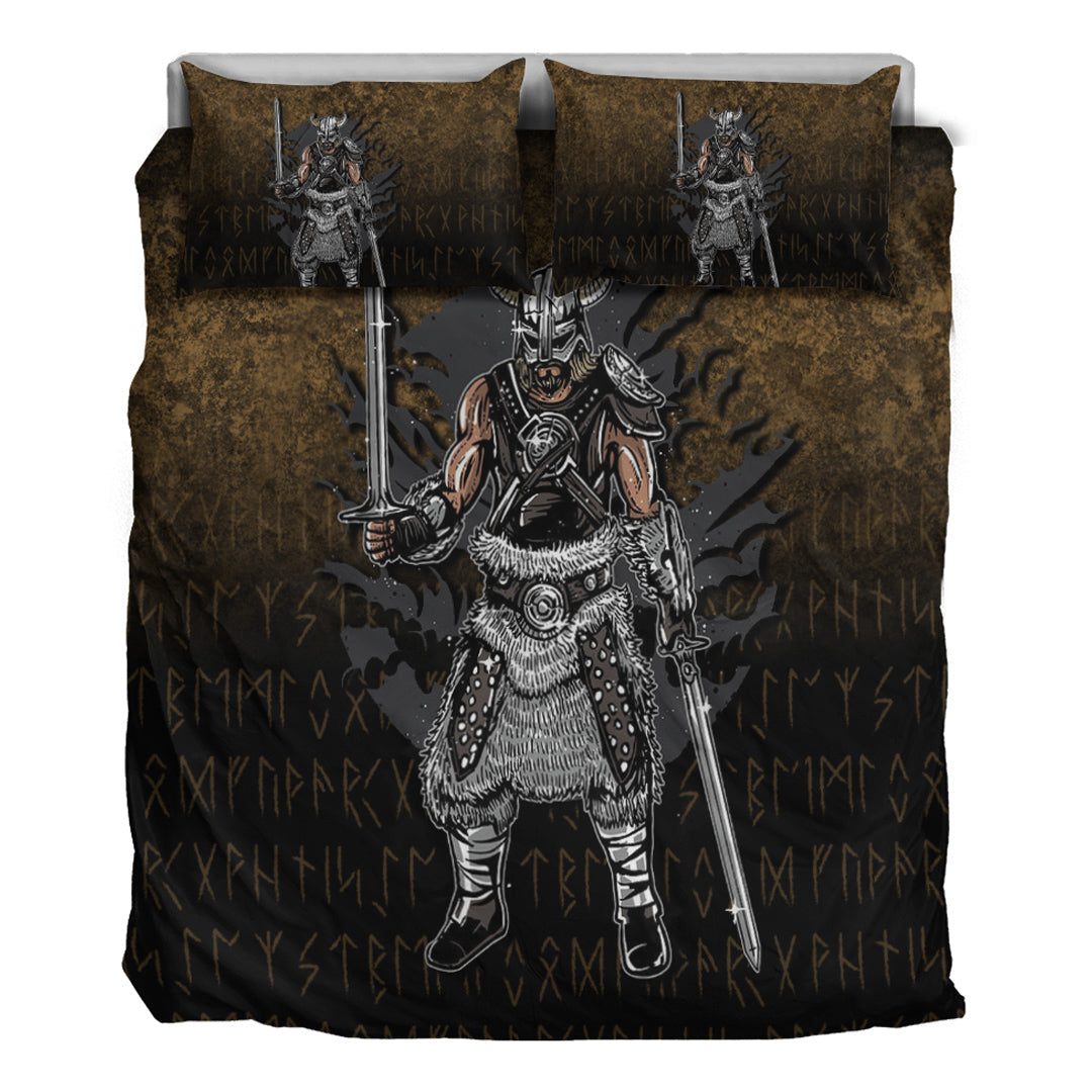 Viking Bedding Set Viking Dark Warrior