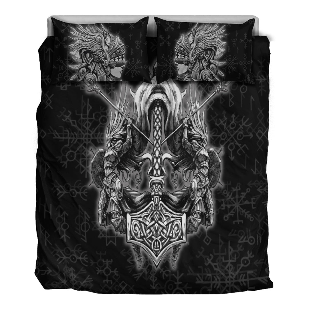 Viking Bedding Set Valkyrie Style