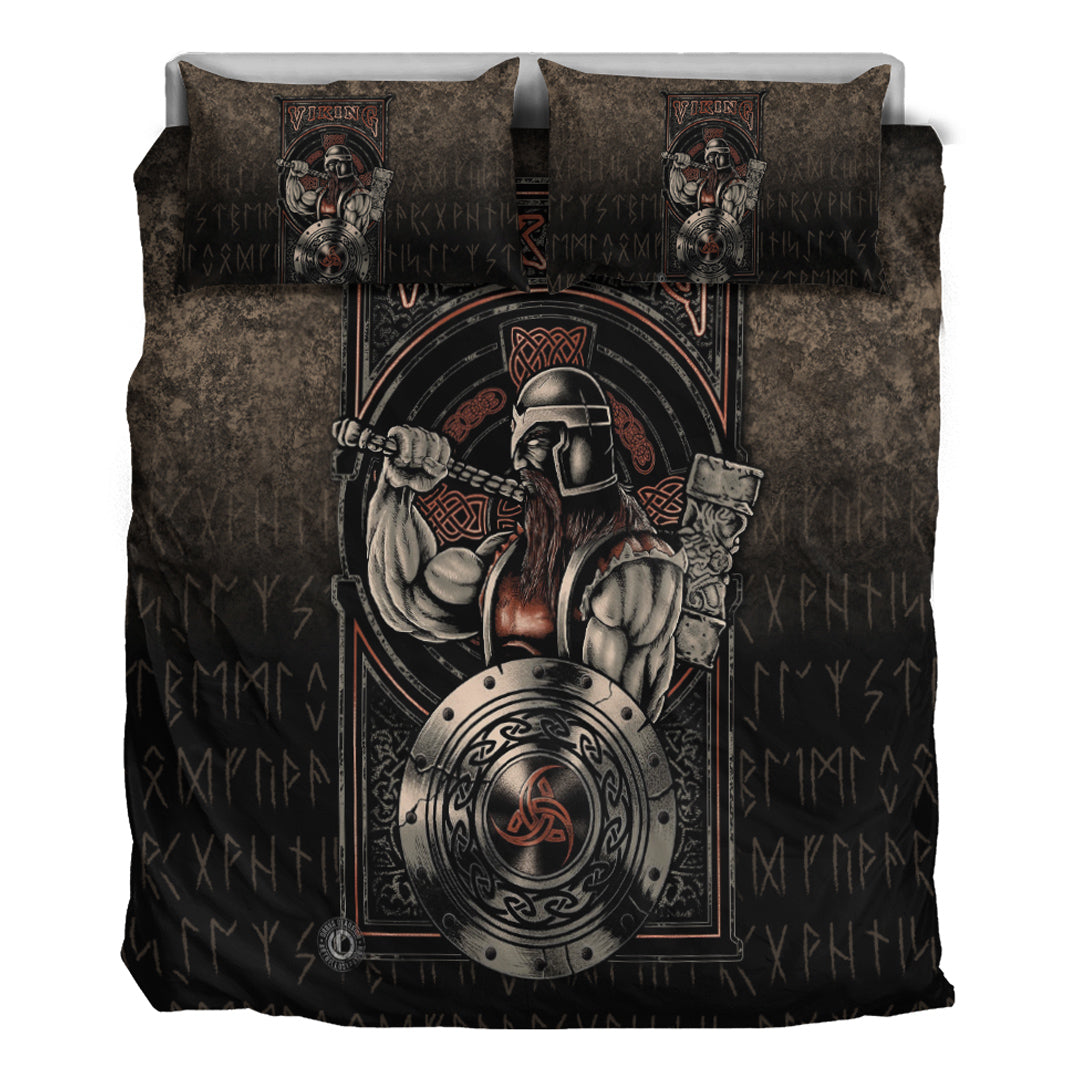 Viking Bedding Set Vikings Warriror Valhalla