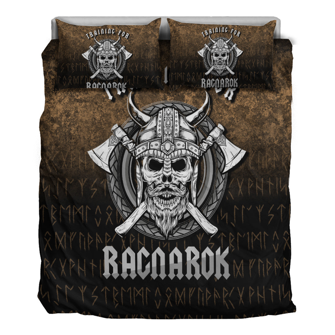 Viking Bedding Set Training For Ragnarok Vikings Norse