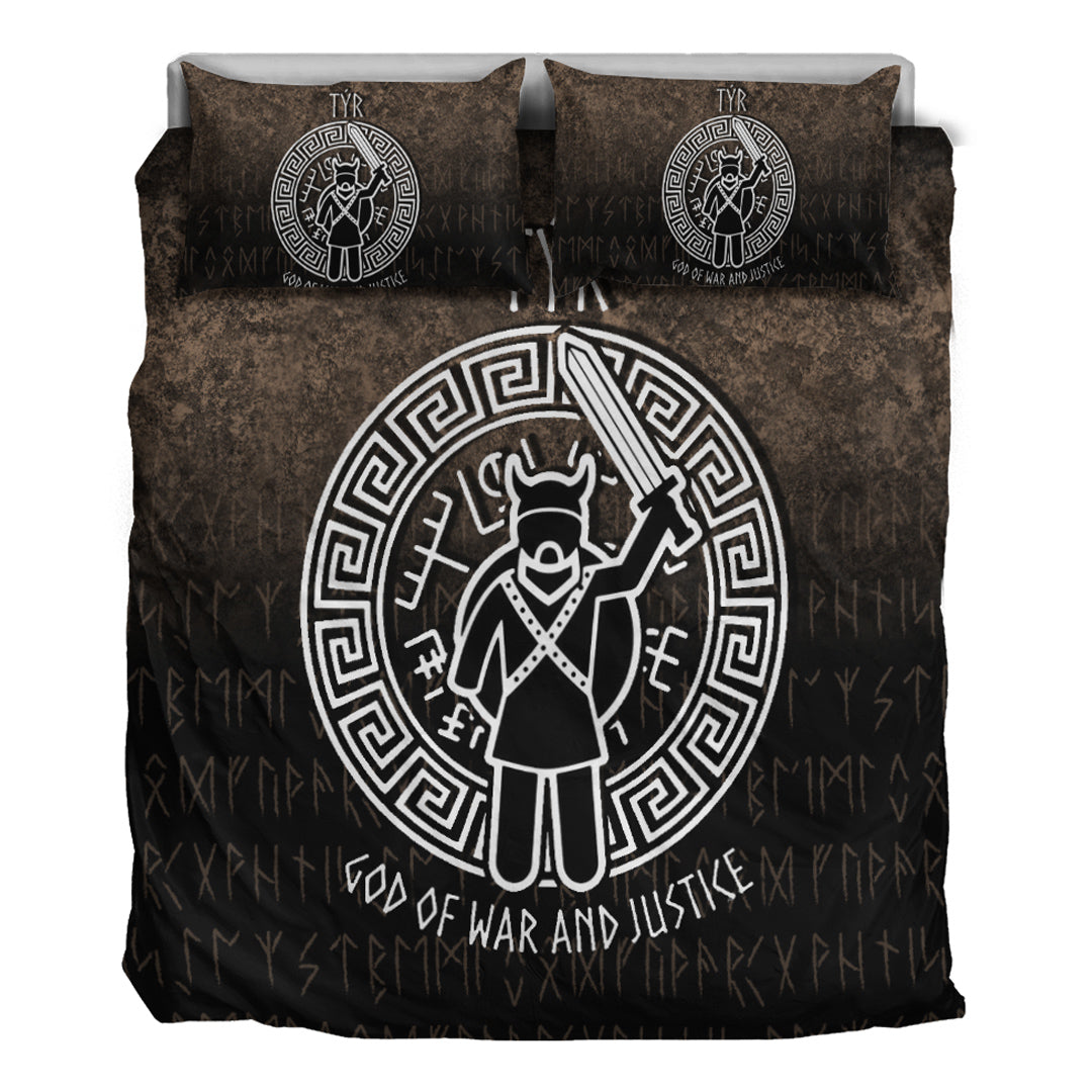 Viking Bedding Set Tyr God Of War And Justice