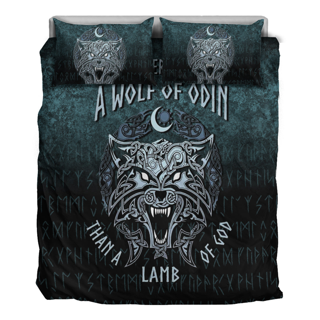 Viking Bedding Set Better To Be A Wolf of Odin