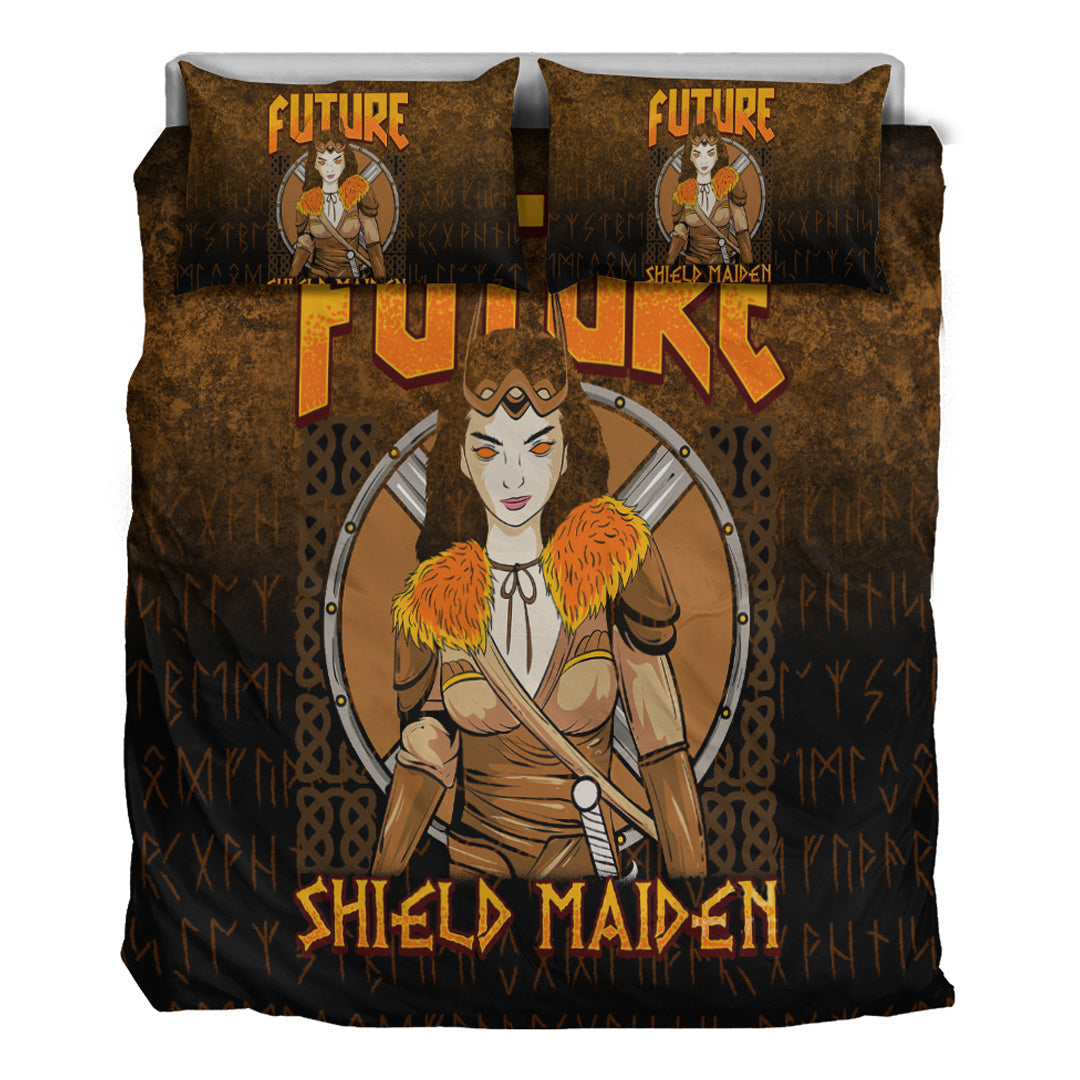 Viking Bedding Set Future ShieldMaiden Ver01