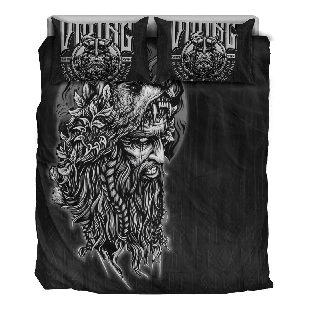 Viking Bedding Set Odin Circle