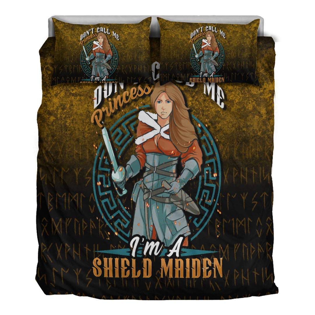 Viking Bedding Set I’m A Shield Maiden