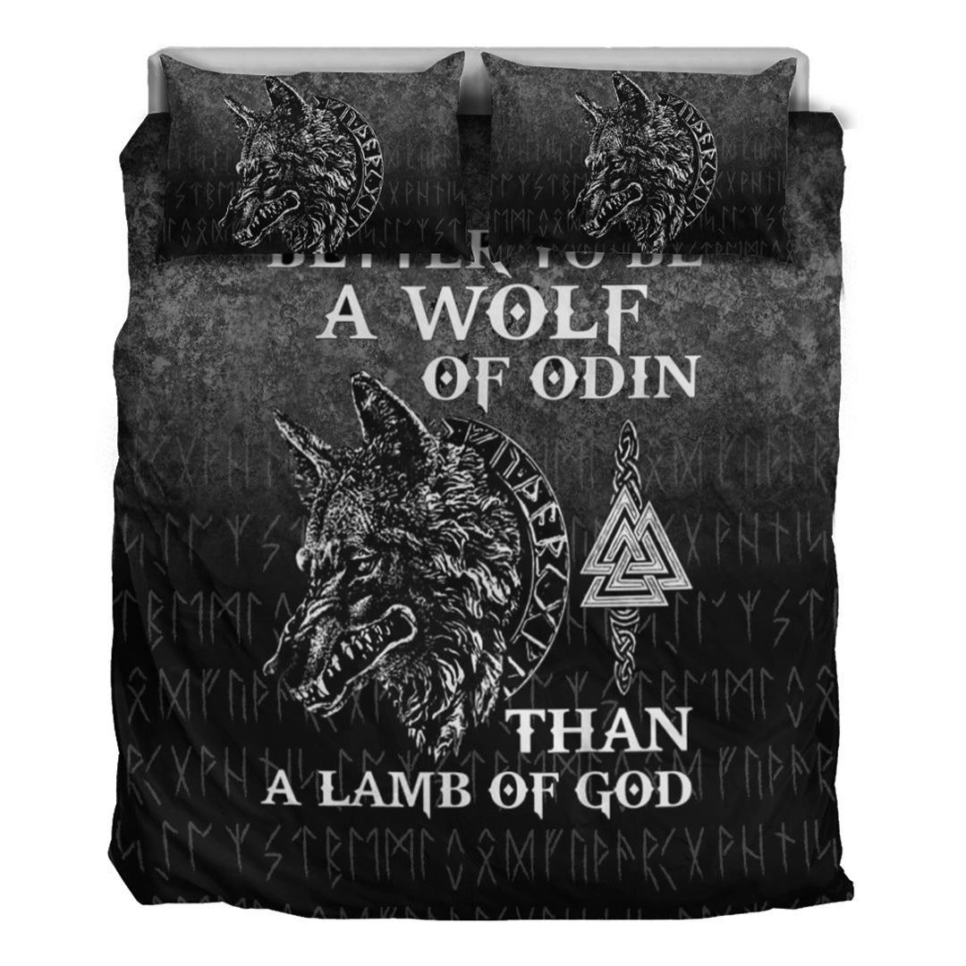 Viking Bedding Set Wolf Of Odin