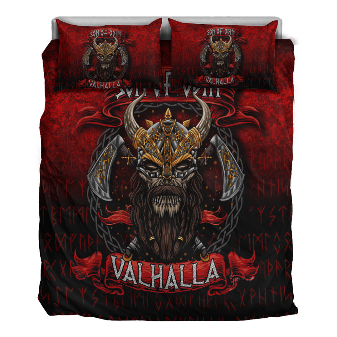 Viking Bedding Set Son of Odin Valhalla