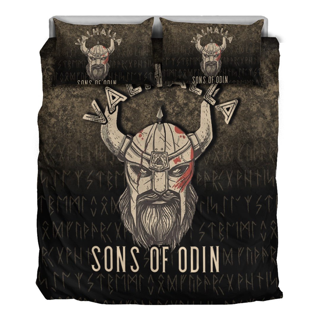 Viking Bedding Set Valhalla Sons Of Odin