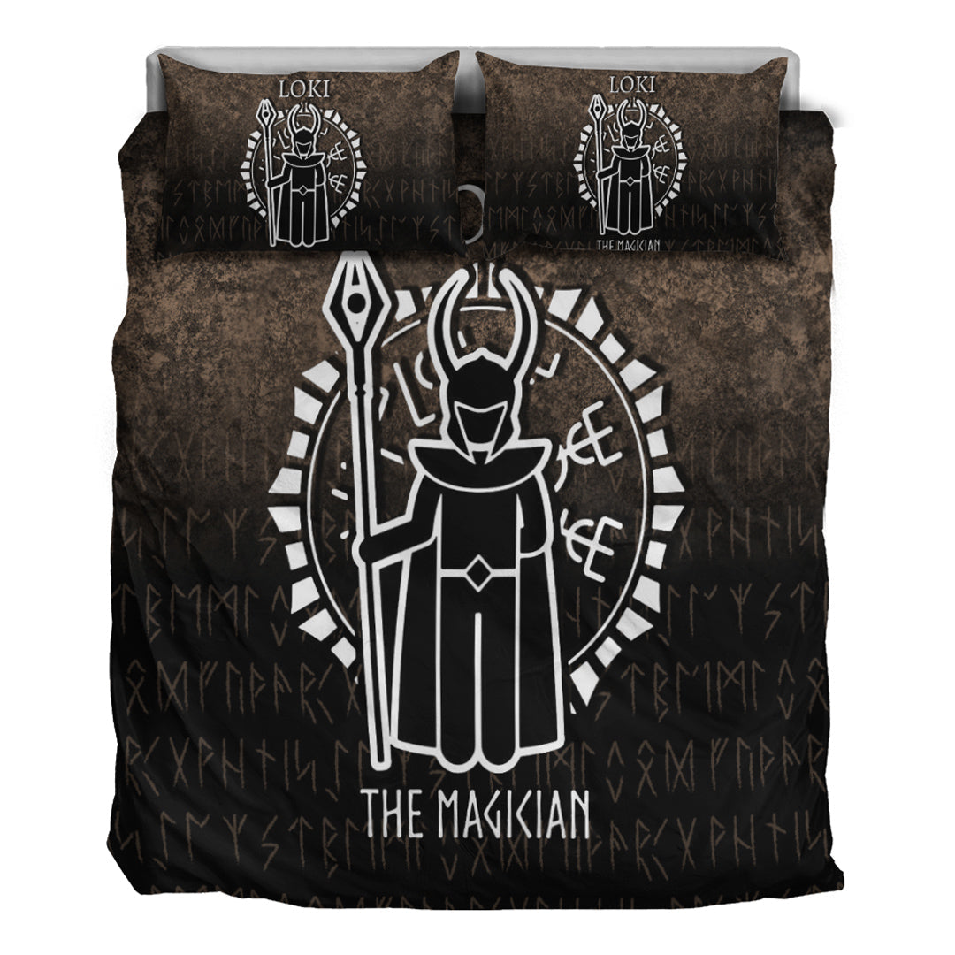 Viking Bedding Set Loki The Magician