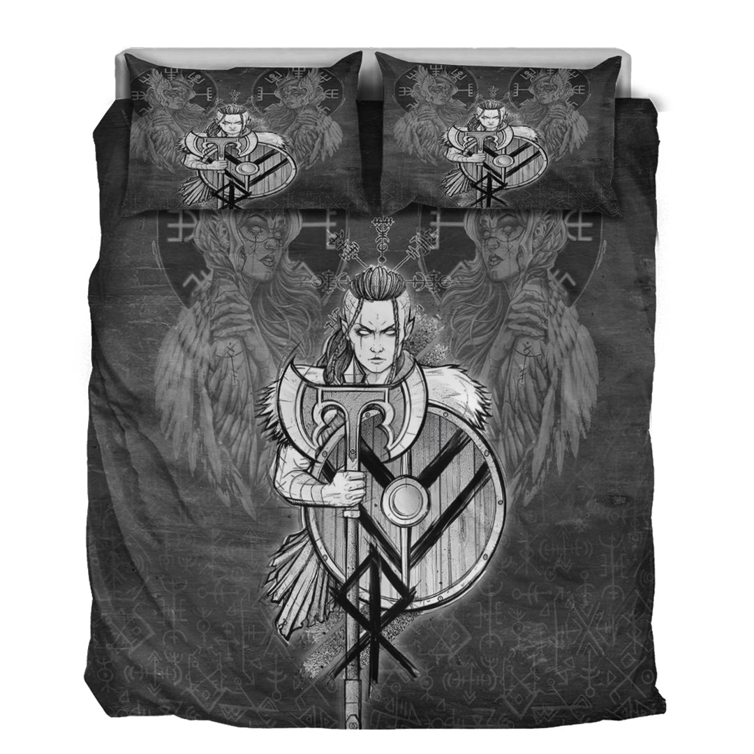 Viking Bedding Set Viking Women's Warrior Axes