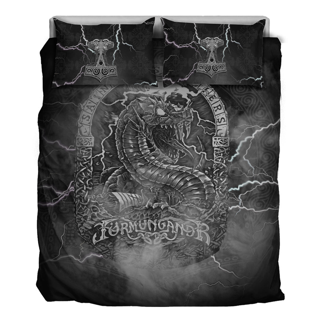 Viking Bedding Set Viking Jormungand