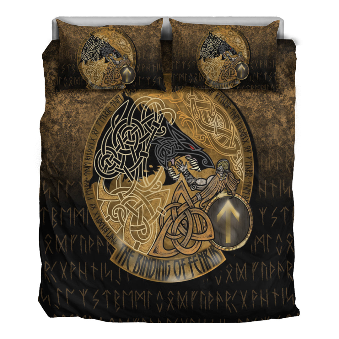 Viking Bedding Set The Binding of Fenrir