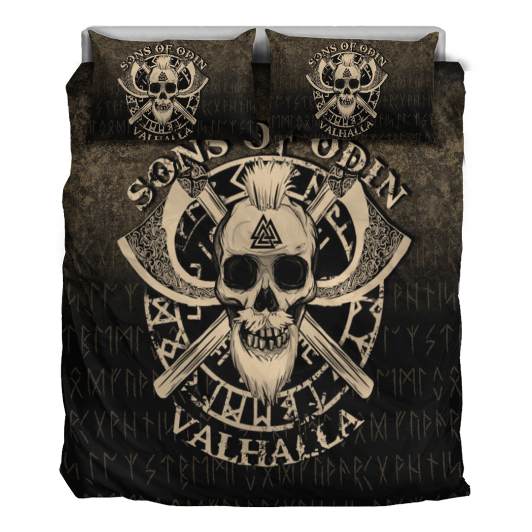 Viking Bedding Set Sons of Odin Valhalla