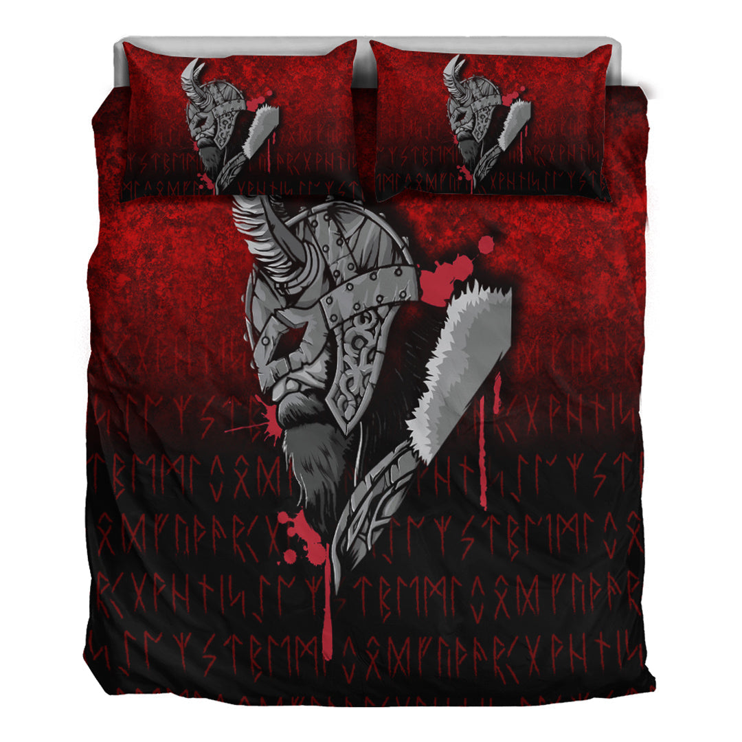 Viking Bedding Set Viking Nordic Odin