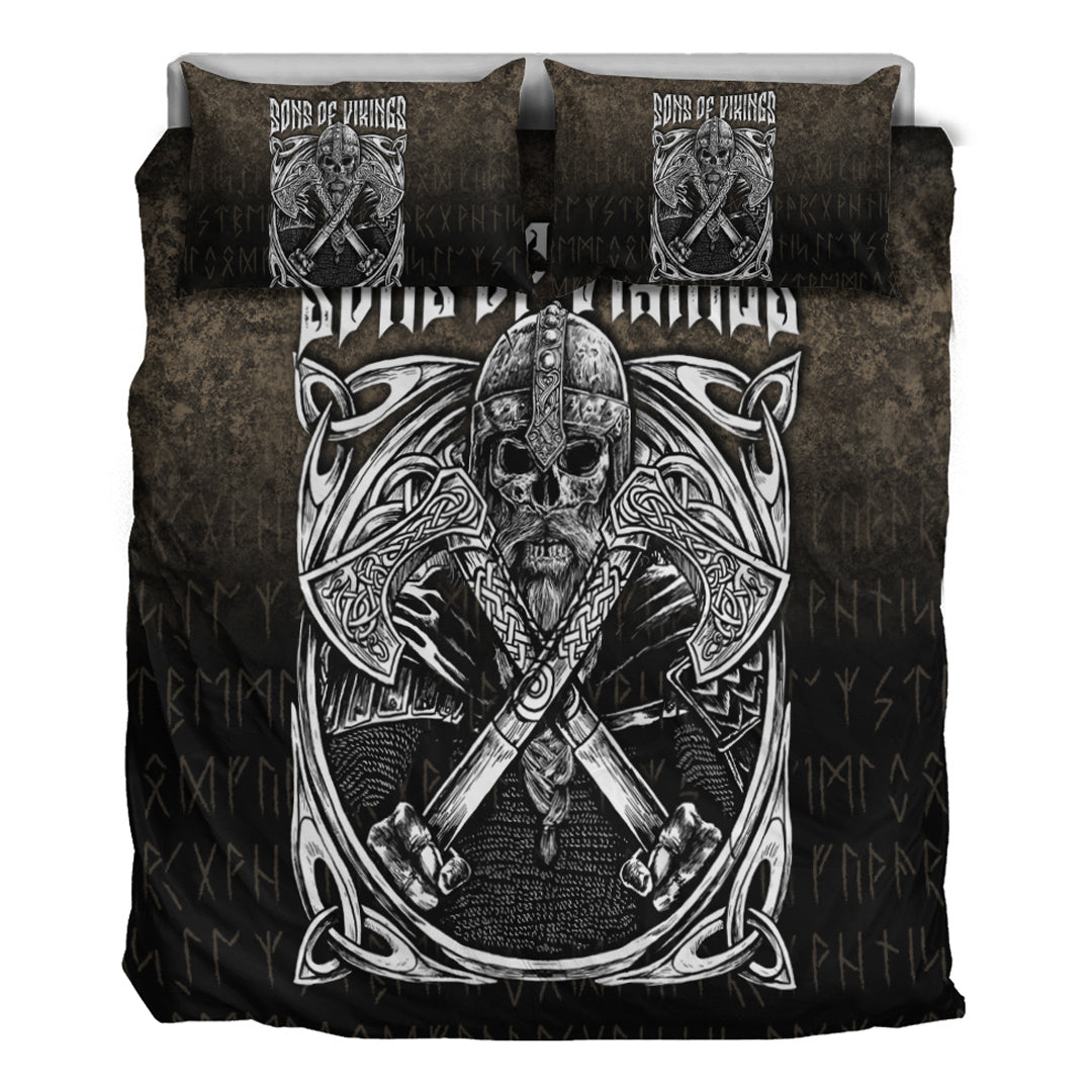 Viking Bedding Set Sons Of Odin Valhalla Style Ver04