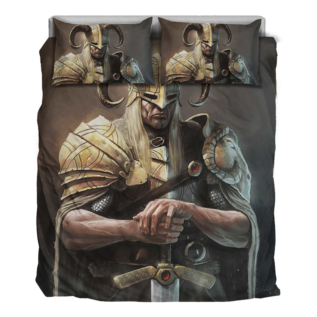 Viking Bedding Set Viking Gold Knights