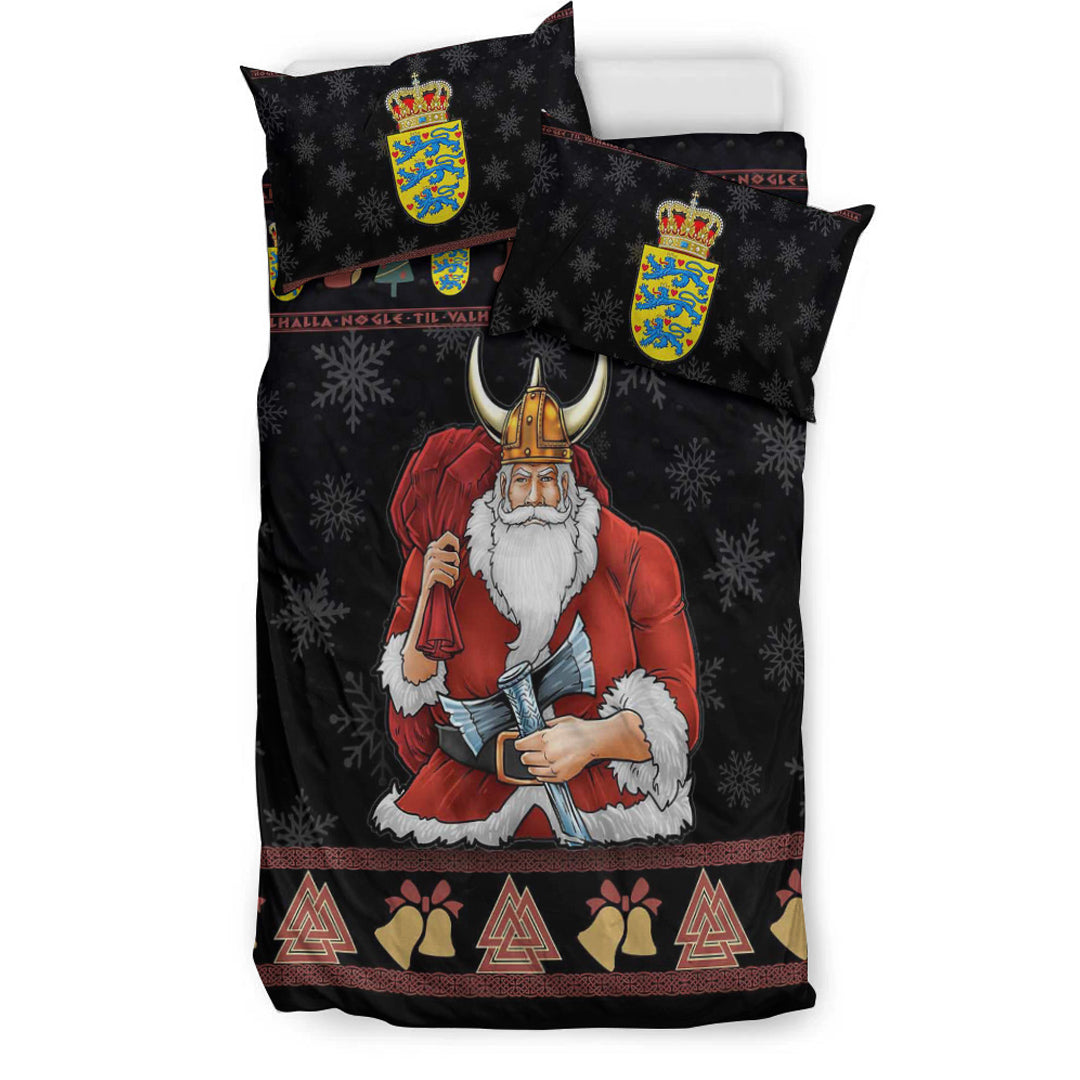 Viking Bedding Set Denmark Santa Style