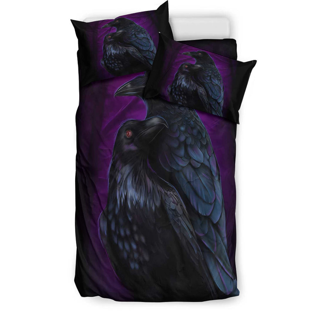 Viking Bedding Set Huginn and Muninn