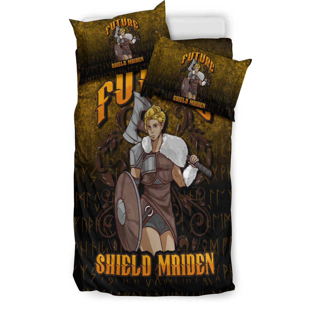 Viking Bedding Set Viking Future Shield Maiden