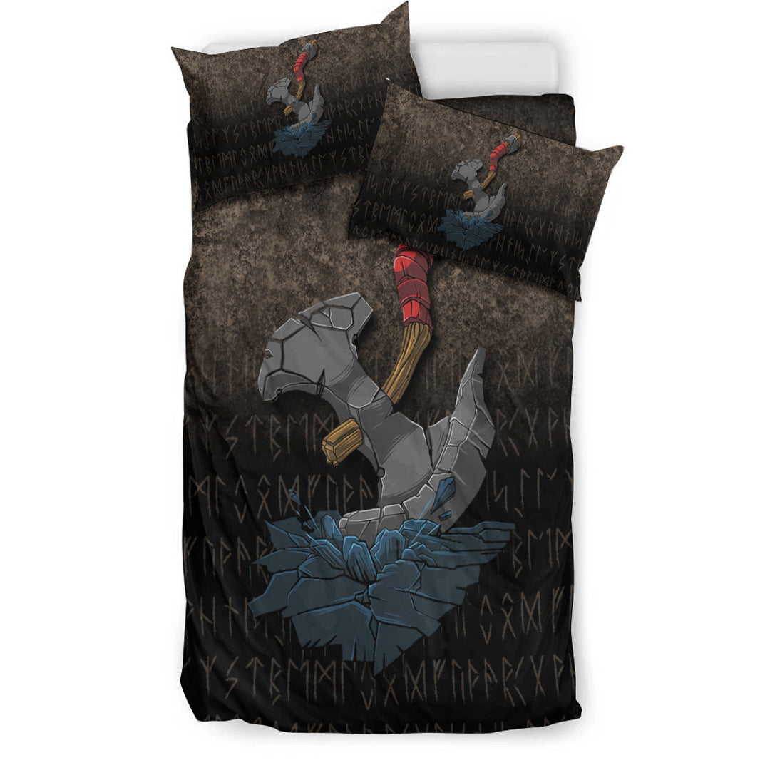 Viking Bedding Set Viking Axe Norse Mythology