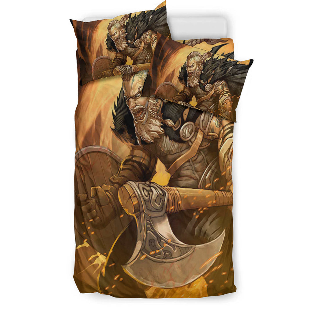 Viking Bedding Set Viking Ragnar Lothbrok