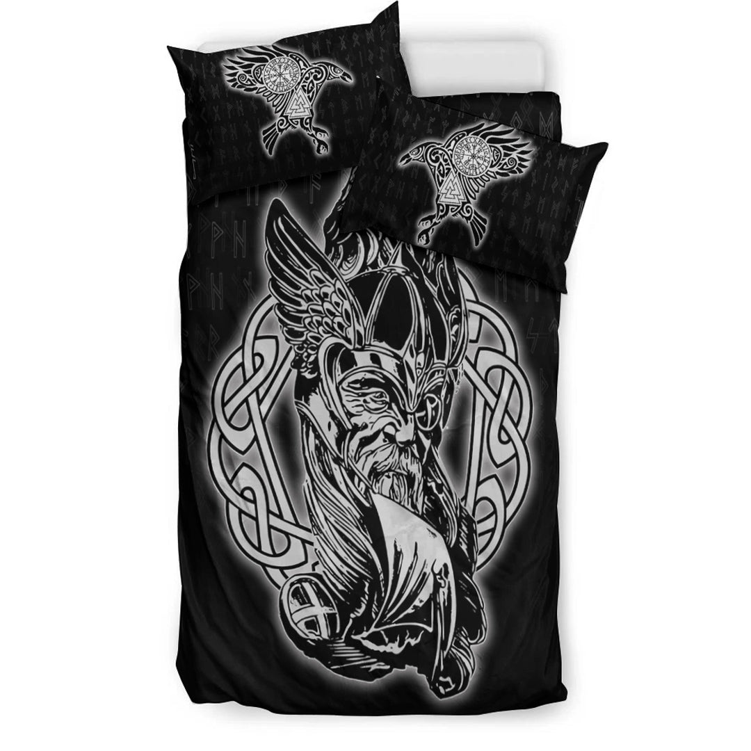 Viking Bedding Set Odin Raven Viking Set