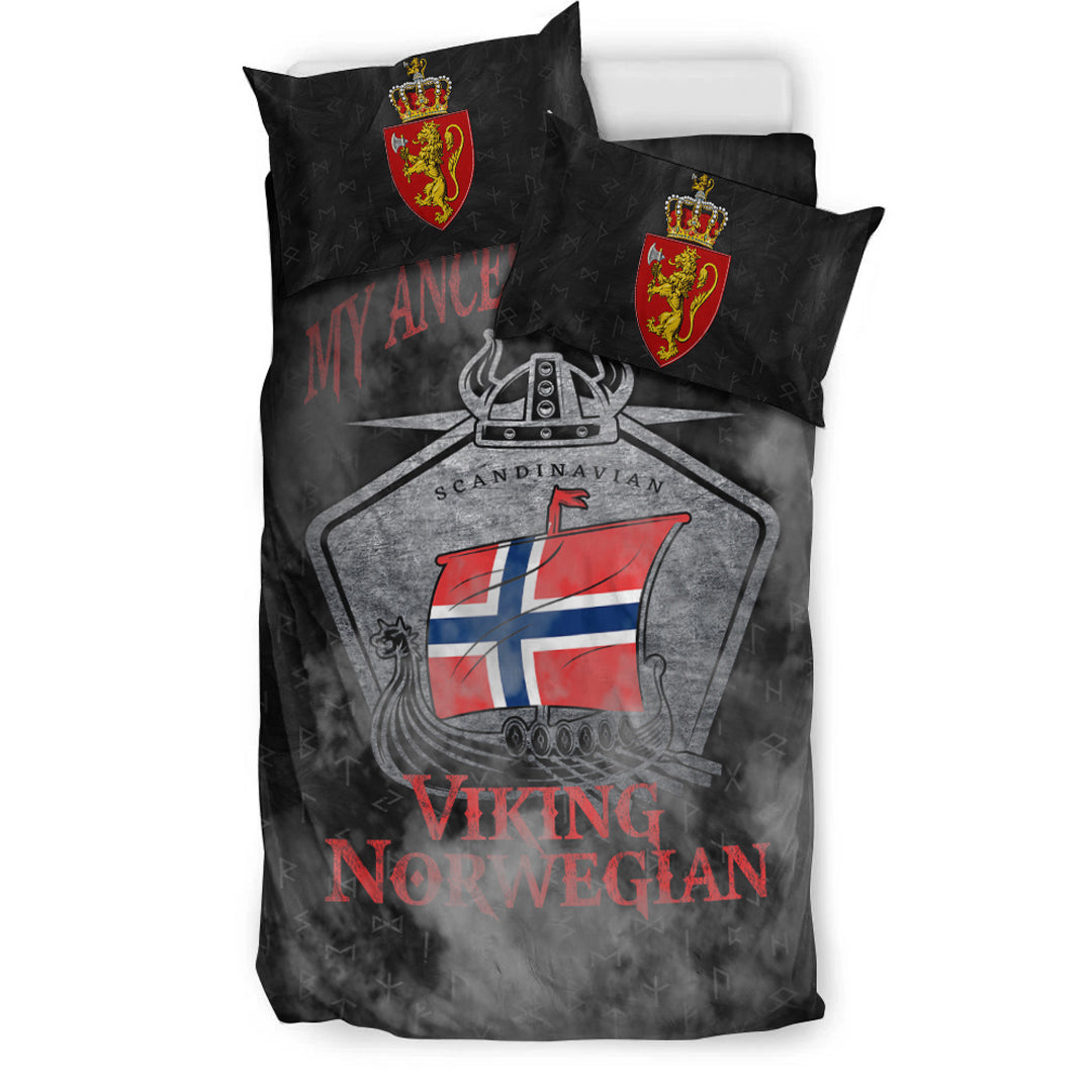 Viking Bedding Set Viking Norway Drakka Scandinavian