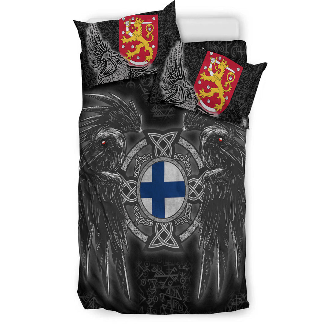 Viking Bedding Set Finland Viking Raven