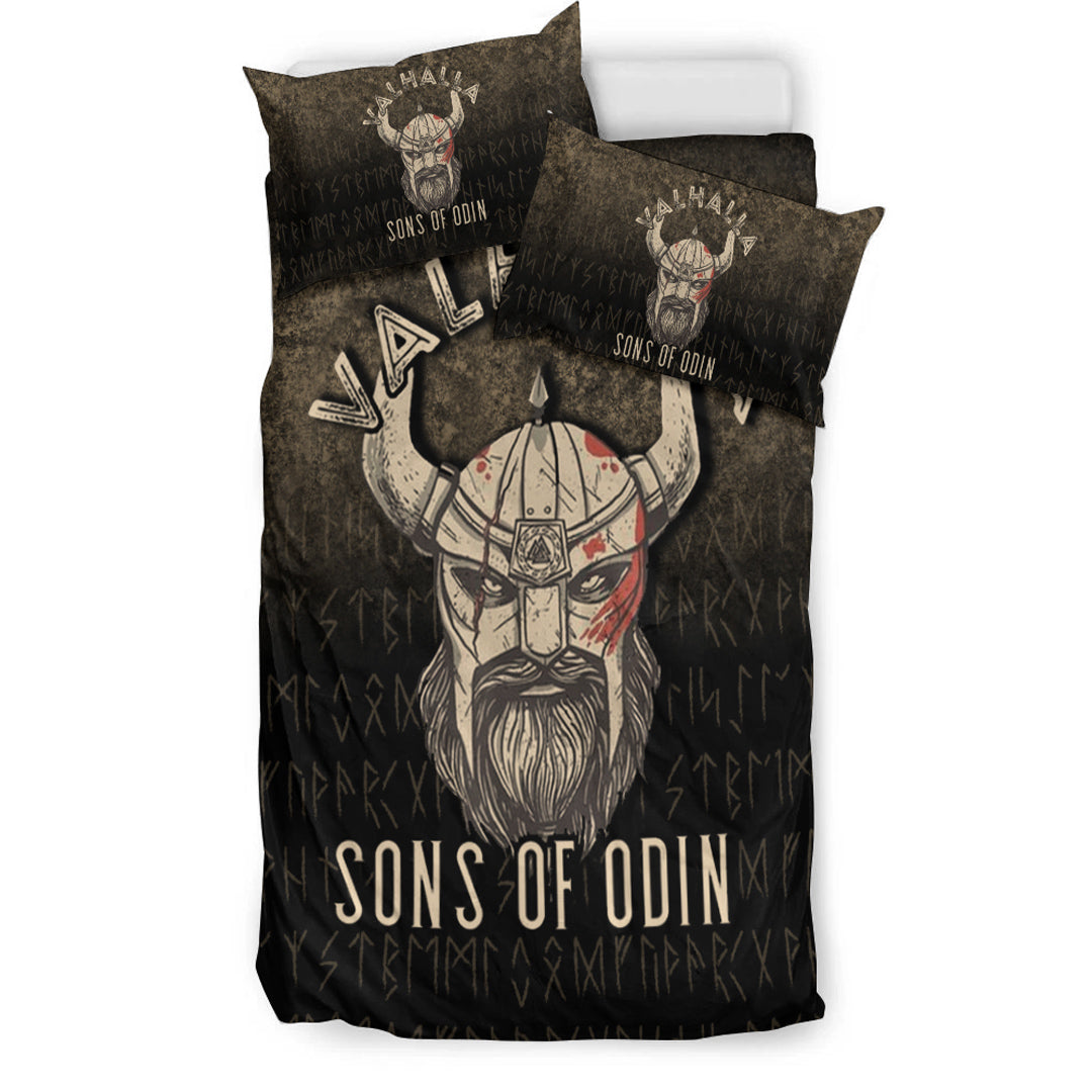 Viking Bedding Set Valhalla Sons Of Odin