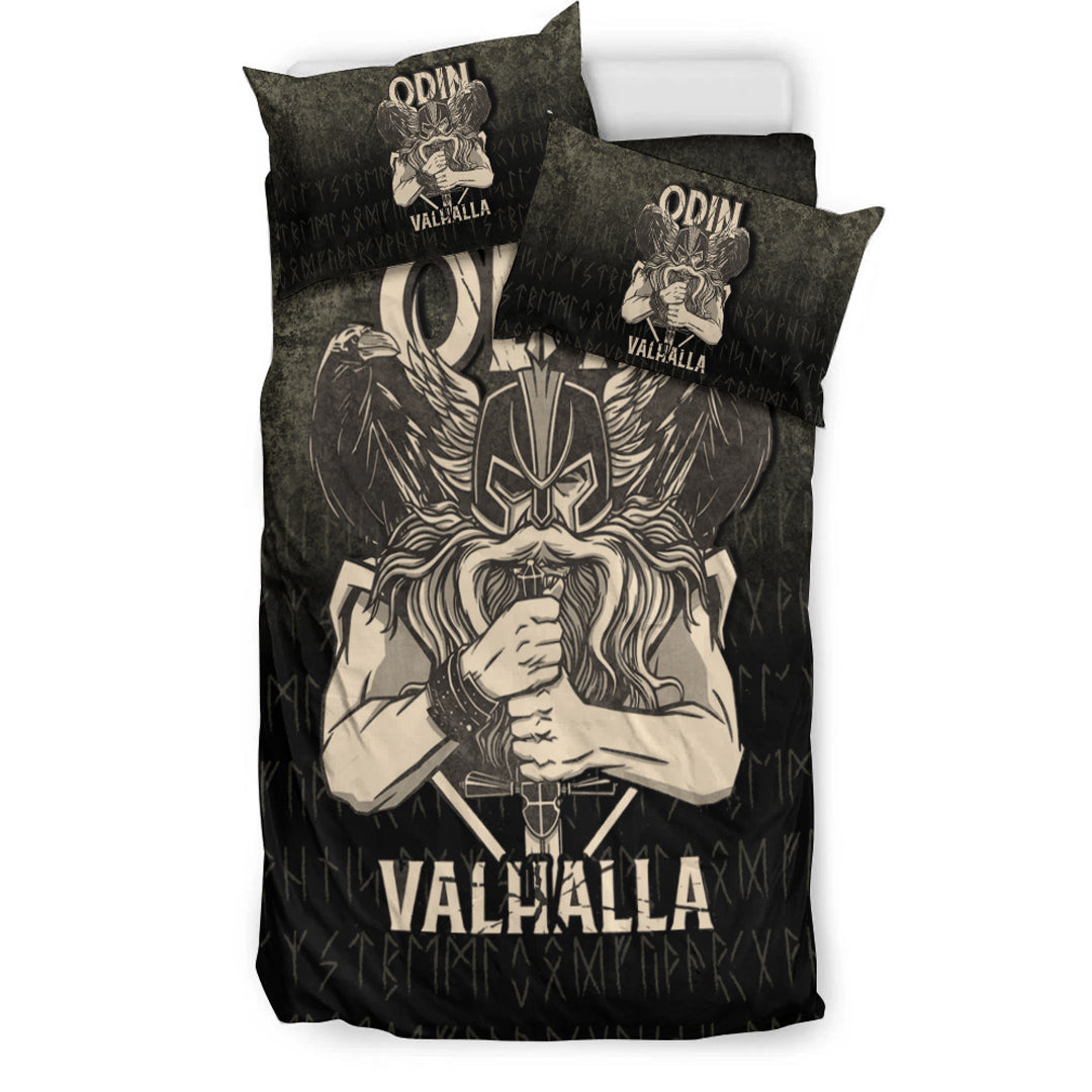 Viking Bedding Set Odin Valhalla